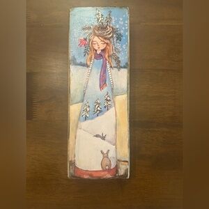 Vikki Weigal art on wood